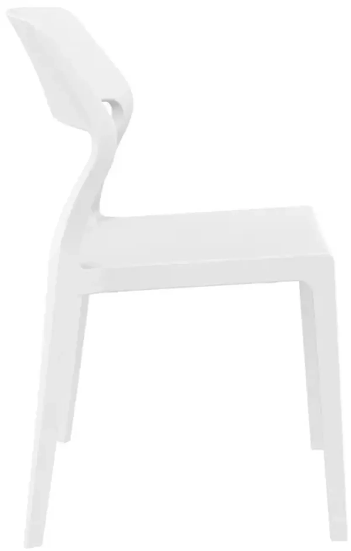 Belen Kox Dining Chair, Set of 2, White, Belen Kox
