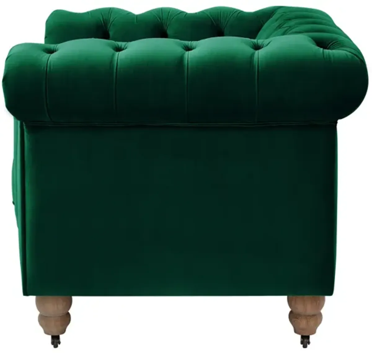 Rustic Manor Bayleigh Velvet Chesterfield Club Chair