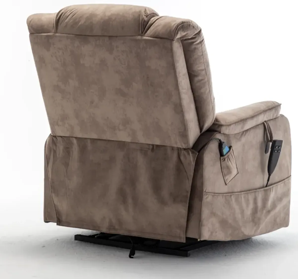 User-Friendly Electric Recliner Easy Assembly, Side Pockets