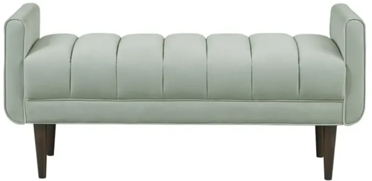 Linea Upholstered Modern Accent Bench