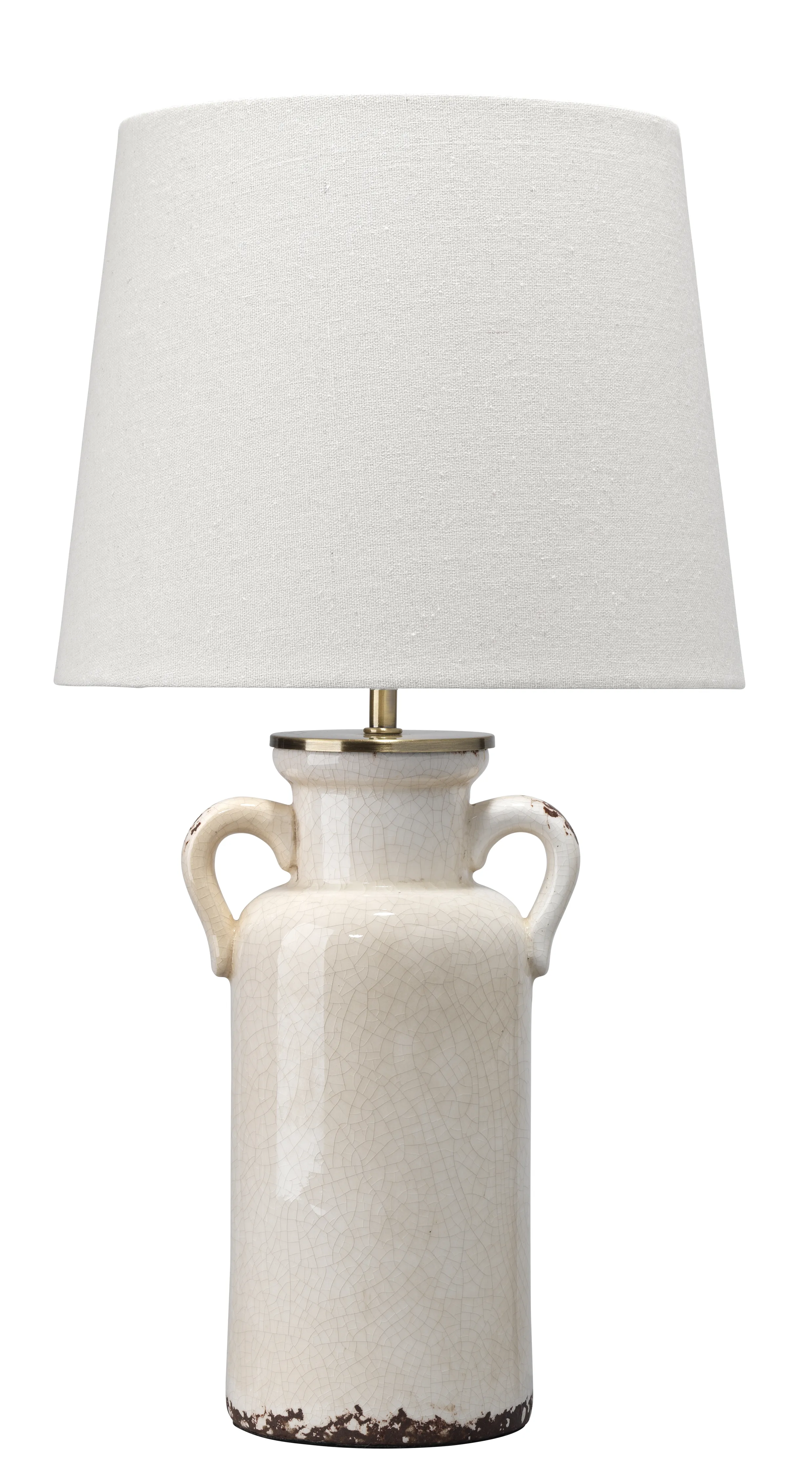 Piper Ceramic Table Lamp, Cream