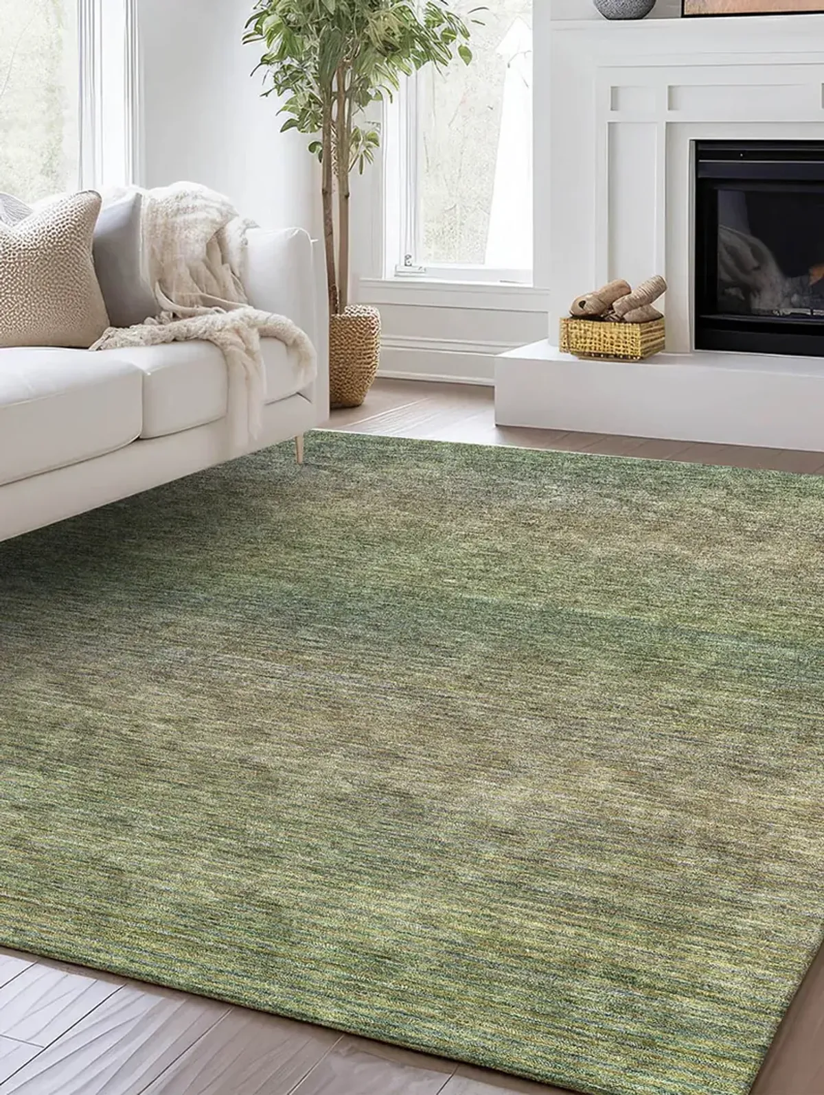 Trevi TV11 Fern 2'3" x 7'6" Rug