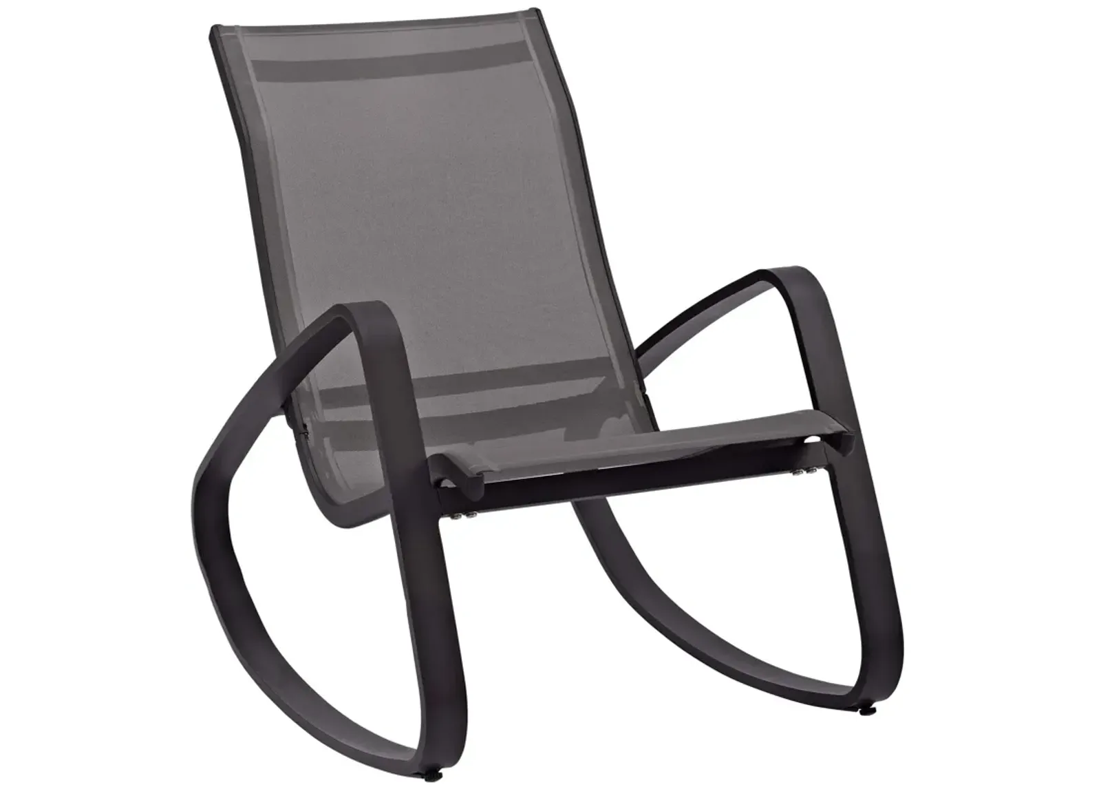 Traveler Rocking Outdoor Patio Mesh Sling Lounge Chair