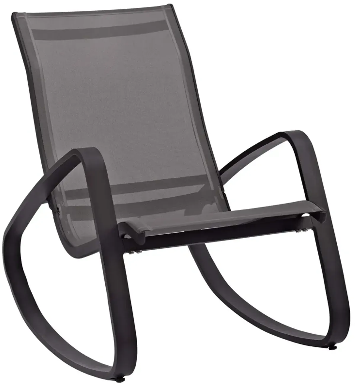 Traveler Rocking Outdoor Patio Mesh Sling Lounge Chair