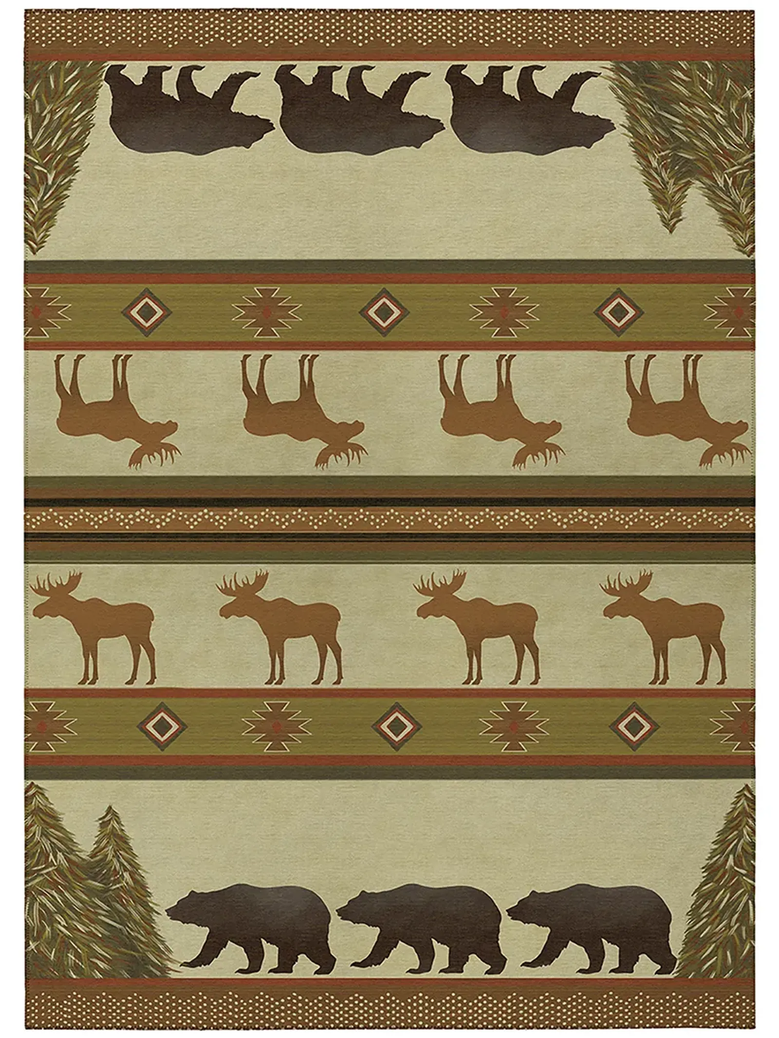 Excursion EX1 Beige 8' x 10' Rug