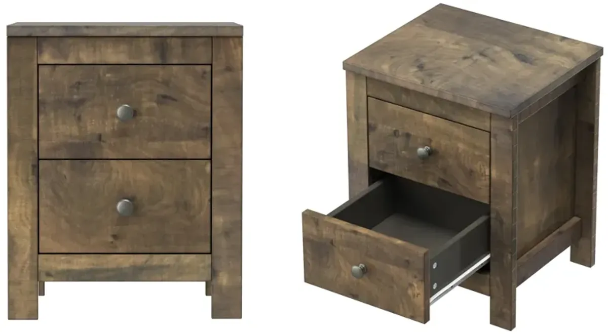 Merax Farmhouse Nightstand Set of 2