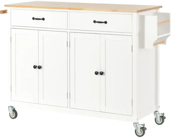 Merax Kitchen Island Cart