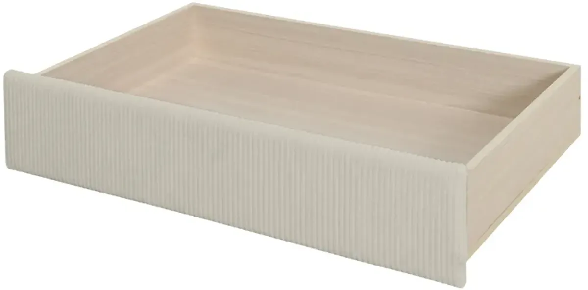 Merax Corduroy Daybed with Two Drawers and Slats