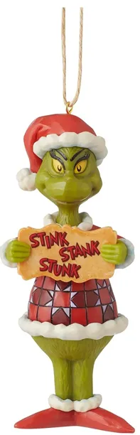 Dept 56 The Grinch Stink Stank Stunk Christmas Ornament