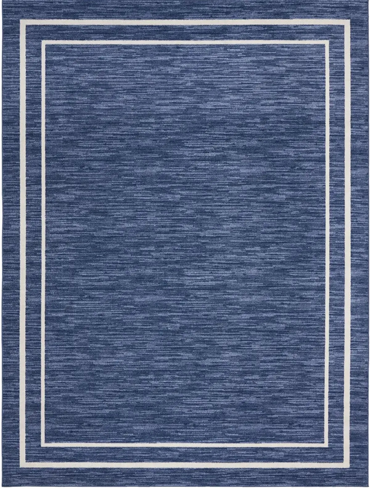 Nourison Essentials NRE02 Navy/Ivory 8' x 10' Rug