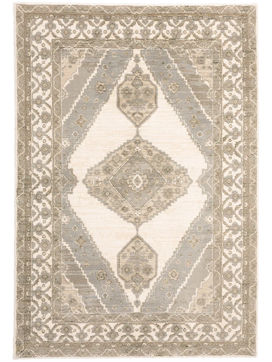 Andorra 3'3" x 5'2" Beige Rug