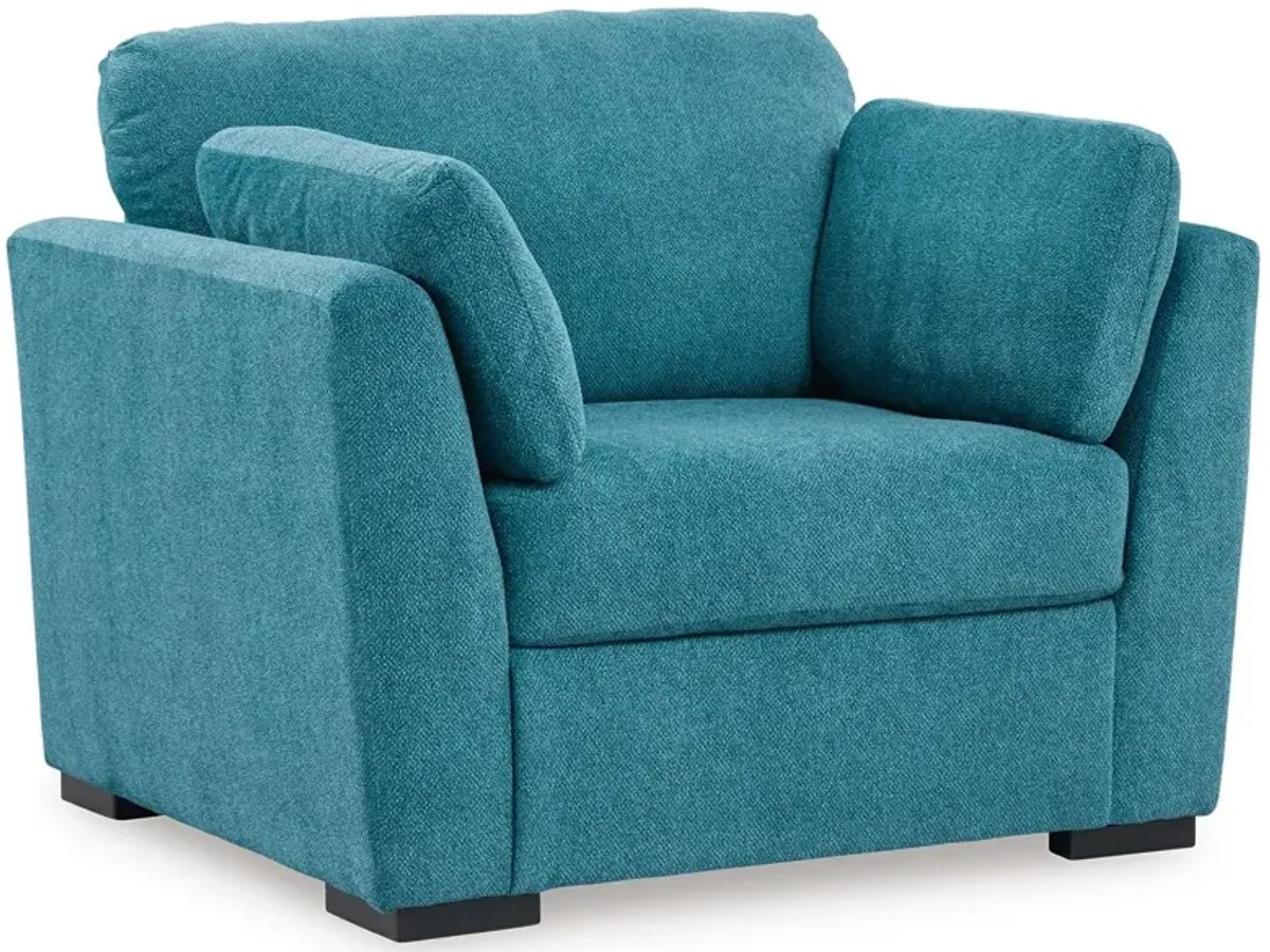 Keerwick Teal Oversized Chair