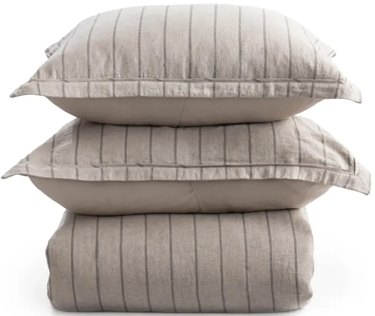 Monaco Natural 3-Piece King Duvet Set