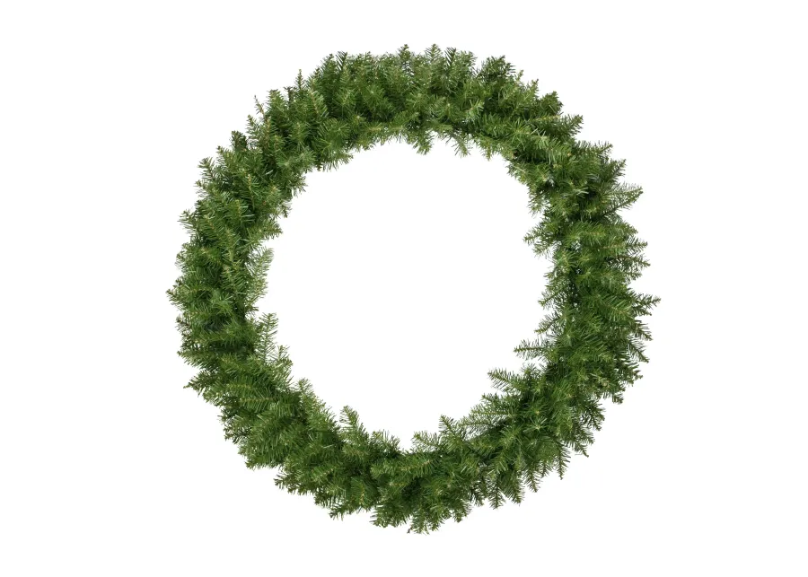 Rockwood Pine Artificial Christmas Wreath  48-Inch  Unlit