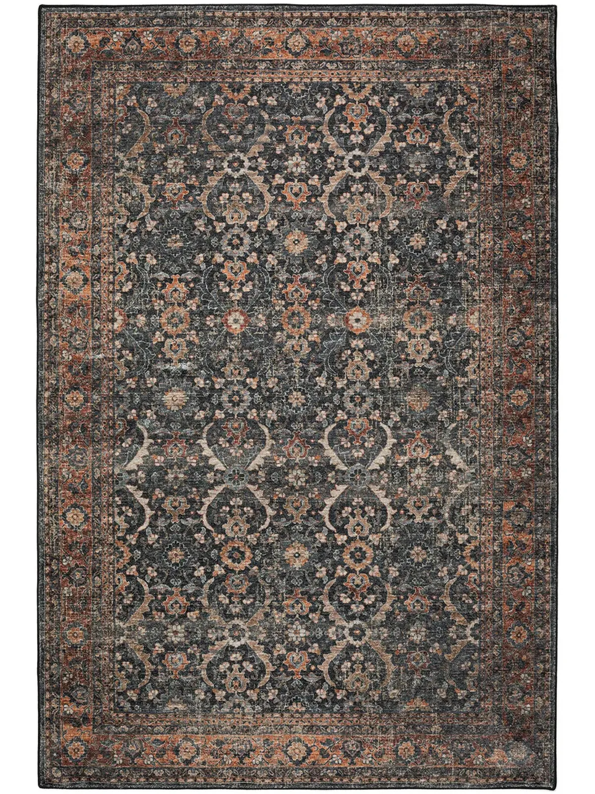 Jericho JC1 Charcoal 3' x 5' Rug