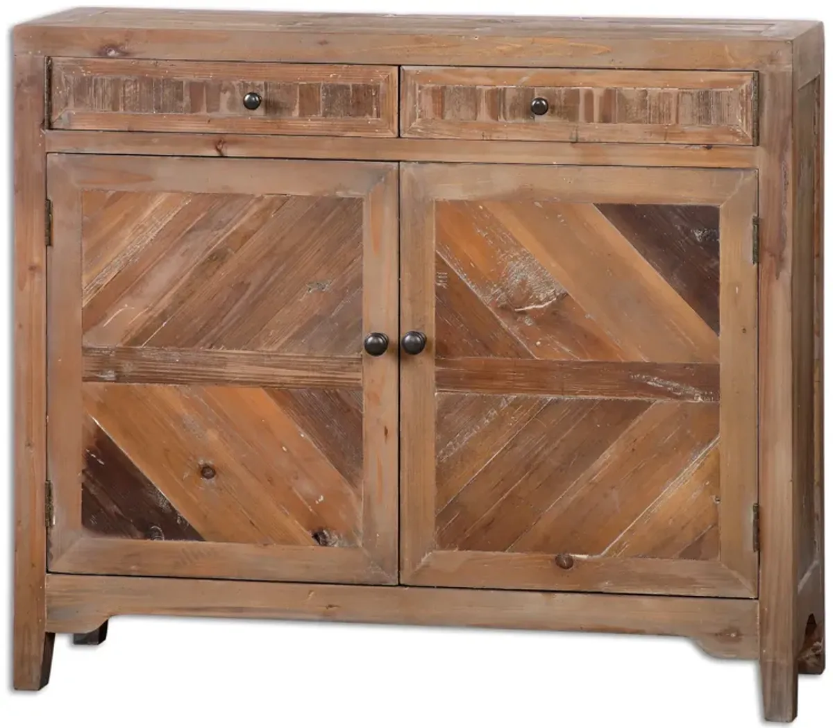 Hesperos Reclaimed Wood Console Cabinet