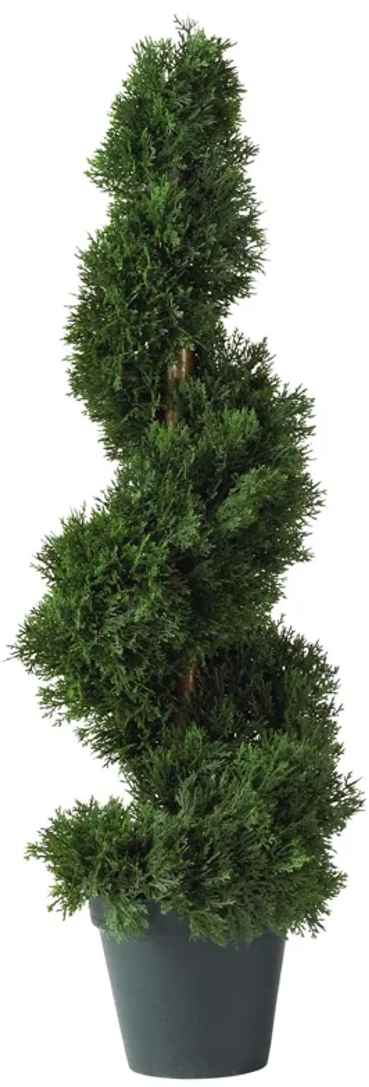 Hivvago 2 Feet Cedar Spiral Silk Tree (In-door/Out-door)