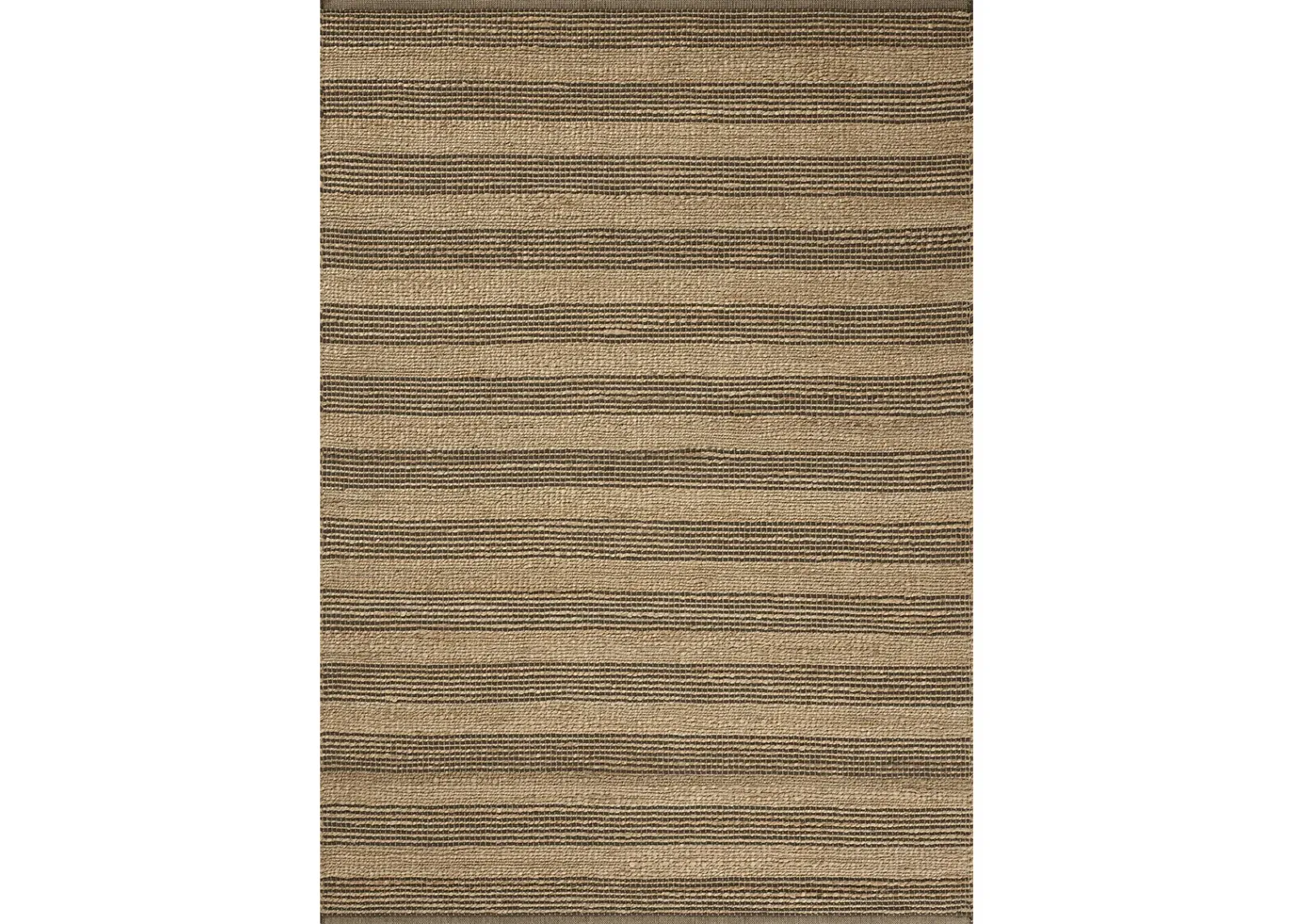 Judy JUD-06 Natural / Chocolate 2''6" x 7''6" Rug by Chris Loves Julia