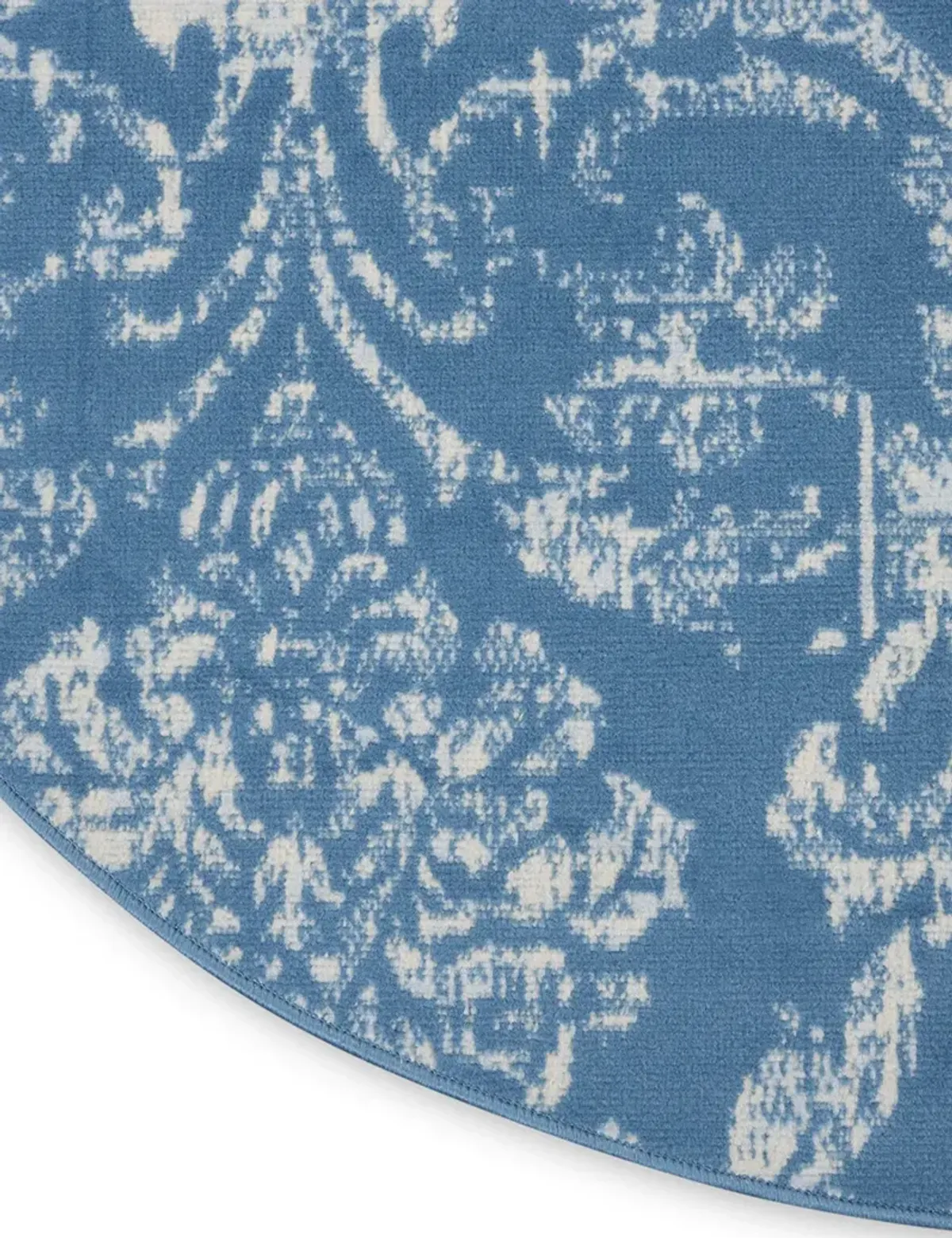 Jubilant JUB09 Blue 5'3" x Round Rug