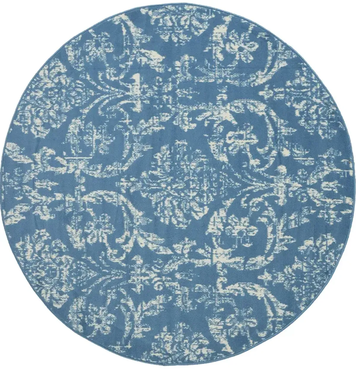 Jubilant JUB09 Blue 5'3" x Round Rug