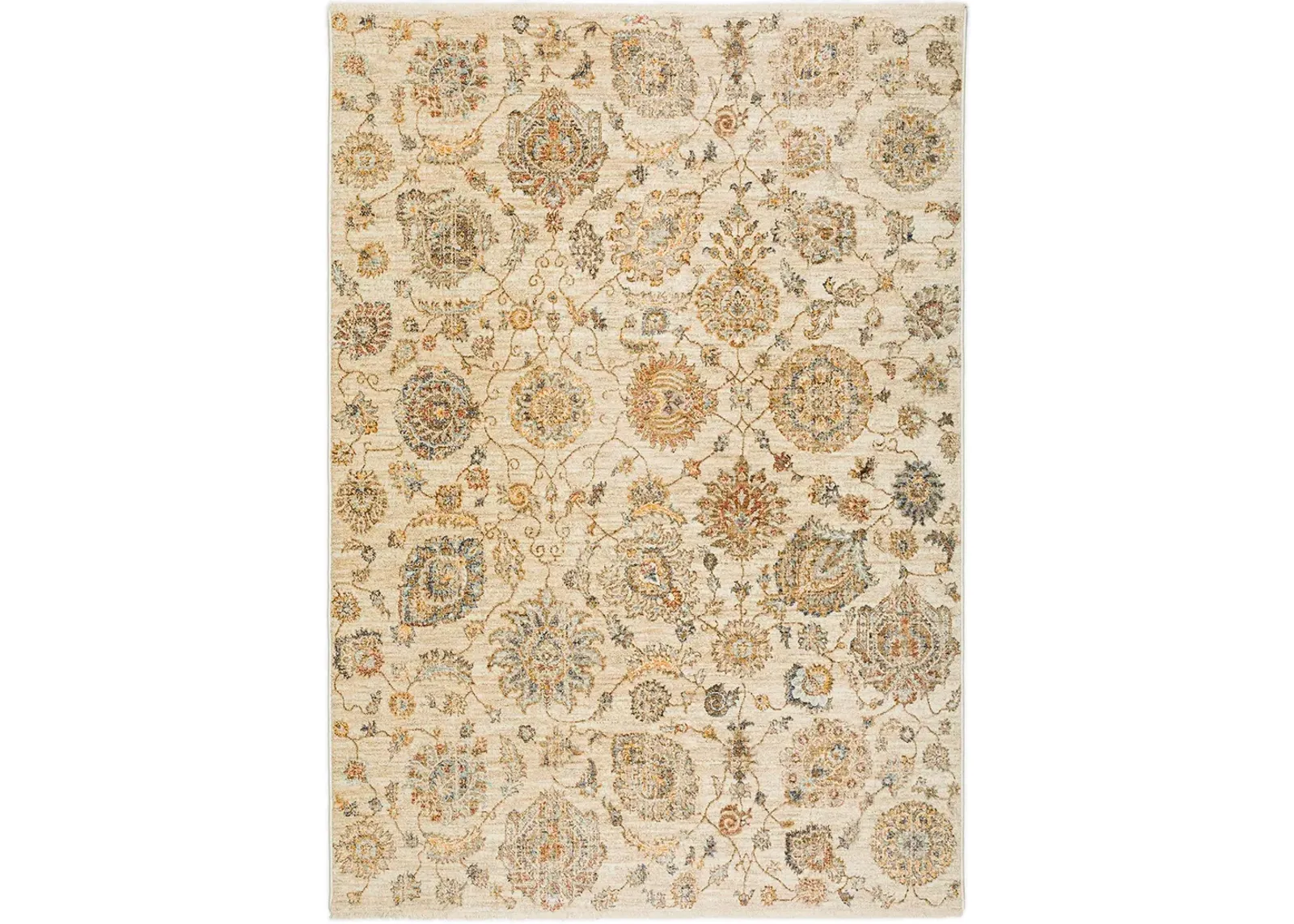 Bergama BE5 Ivory 2'3" x 7'10" Rug