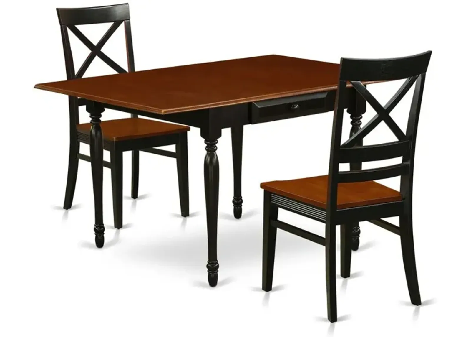 Dining Room Set Black & Cherry