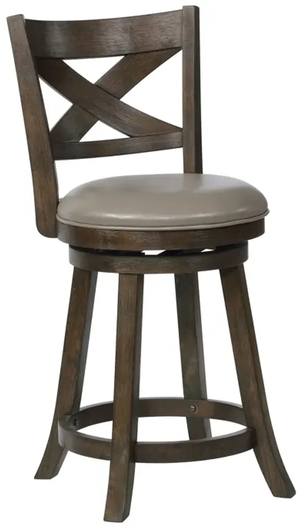 Streamdale Swivel Chair Stool with Elegant Upholstery 2 Piece