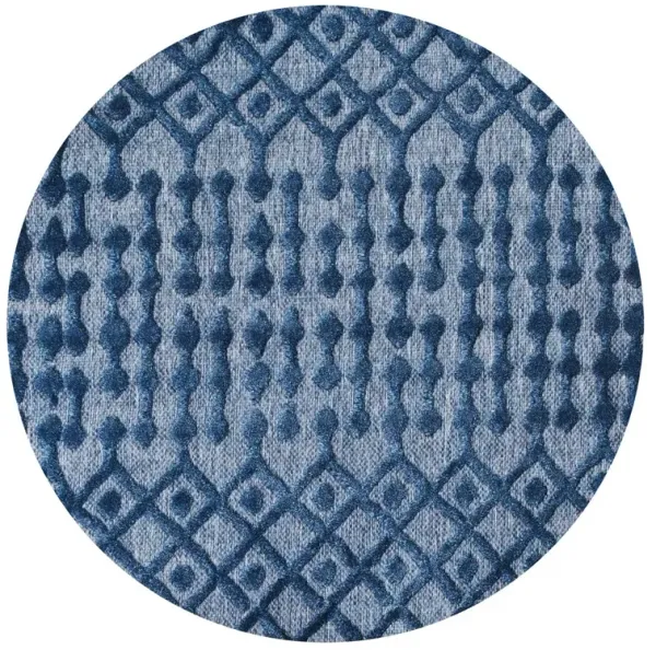 Peralta Moroccan Diamond Square Indoor/Outdoor Area Rug