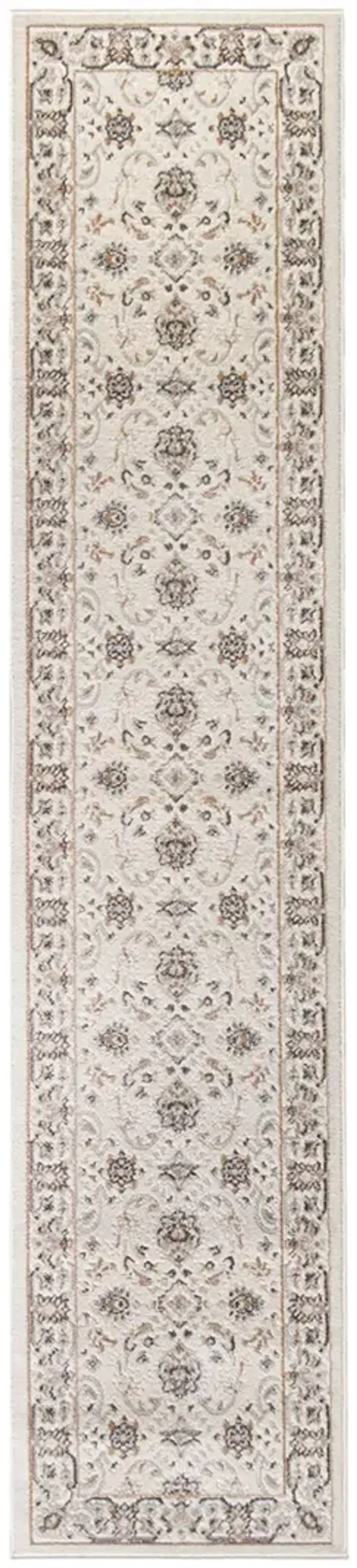 Serenity Home SRH02 Ivory/Mocha 2'2" x 7'6" Rug