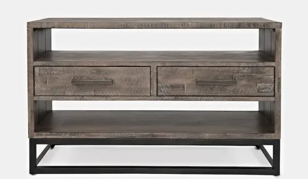 Jofran East Hampton Distressed Solid Wood Sofa Table