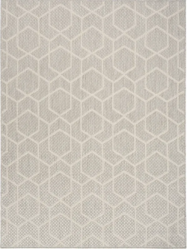 Horizon Indoor/Outdoor HOZ01 Gray 6' x 9' Rug