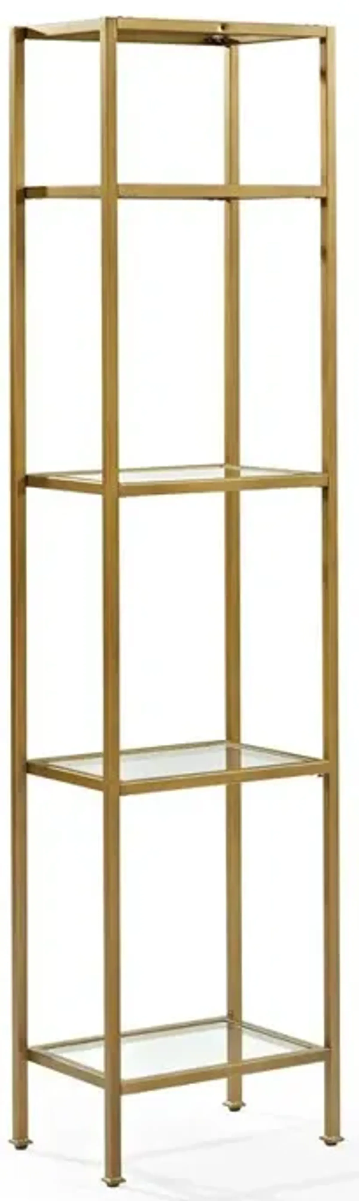 Aimee Narrow Etagere Soft Gold