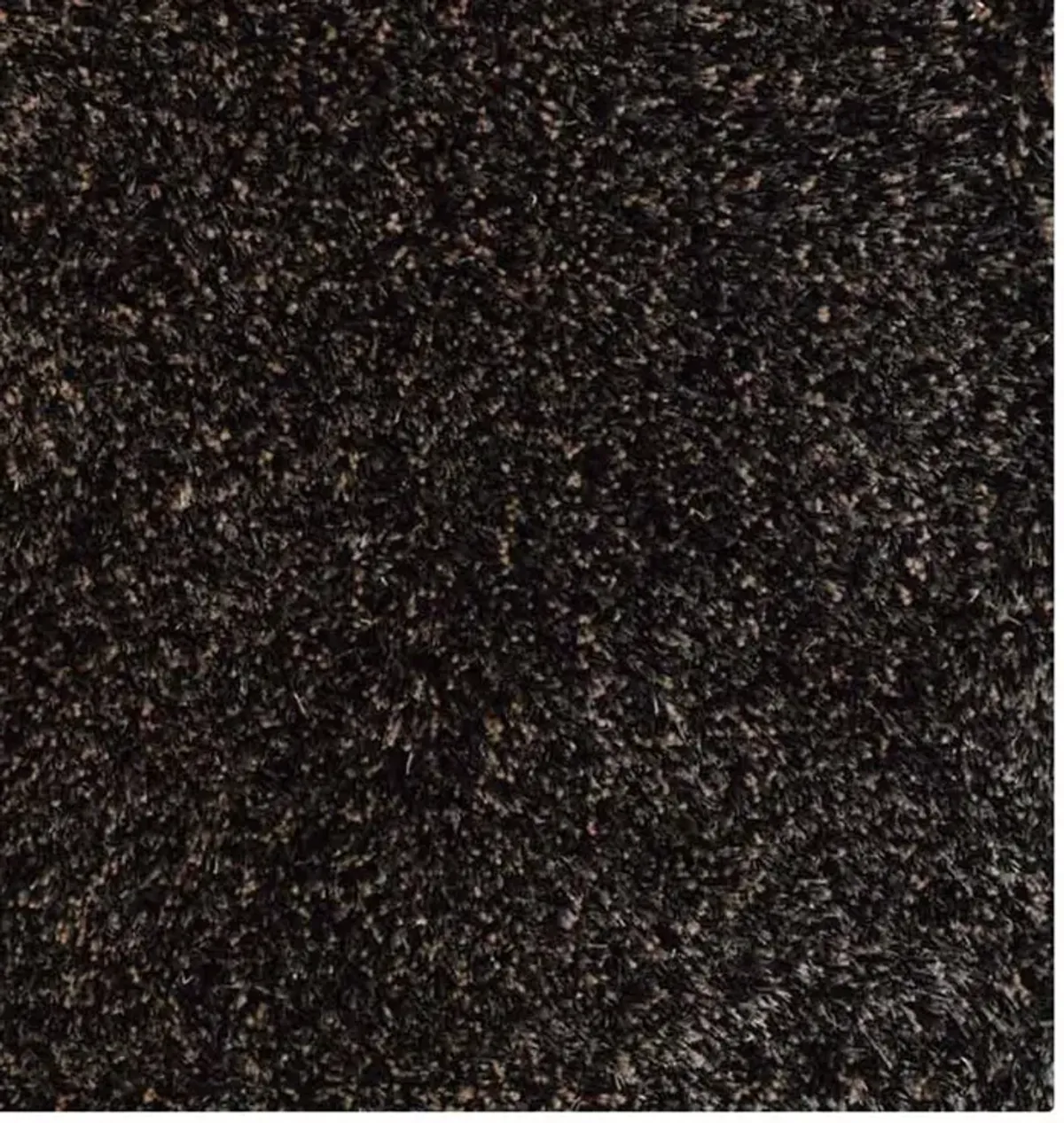 RUGSOTIC CARPETS HAND TUFTED SHAG POLYESTER ECO-FRIENDLY AREA RUGS  - 5'x8', Rectangle, Silver Black, Solid Plain Design, High Pile Thick Handmade Anti Skid Rugs for Living Room, Bed Room K00111
