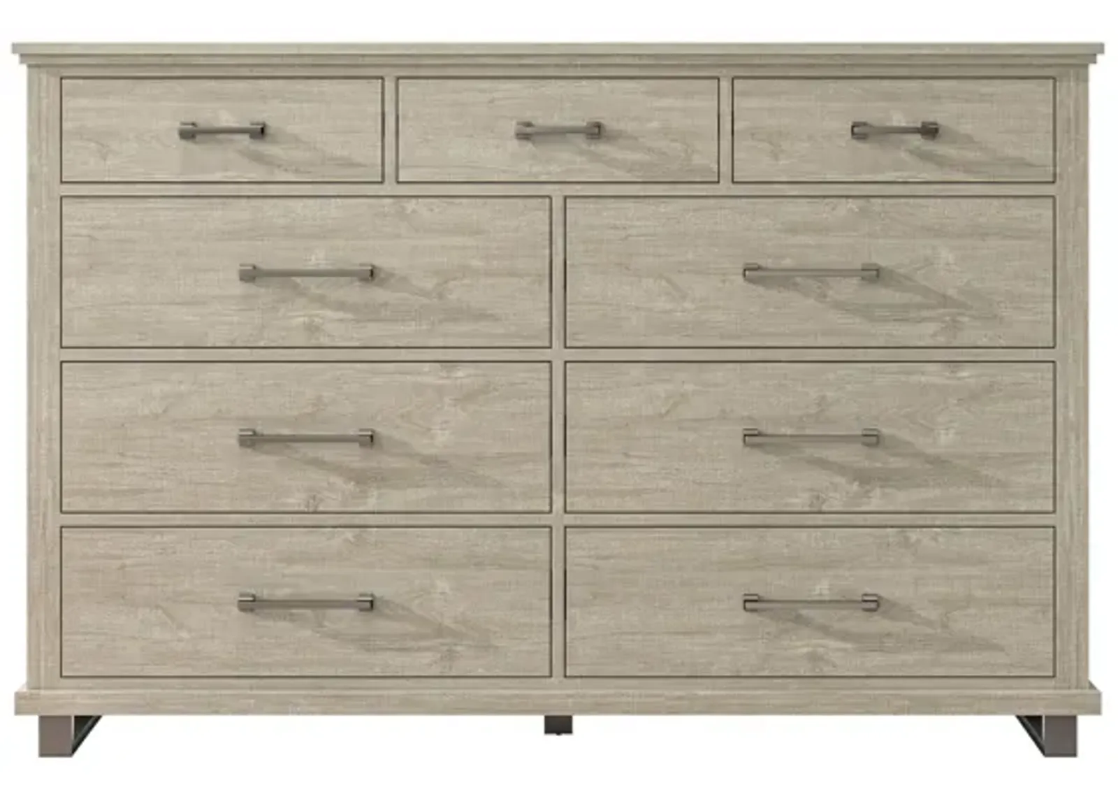 FESTIVO 64 in. Wide 9-Drawer Dresser