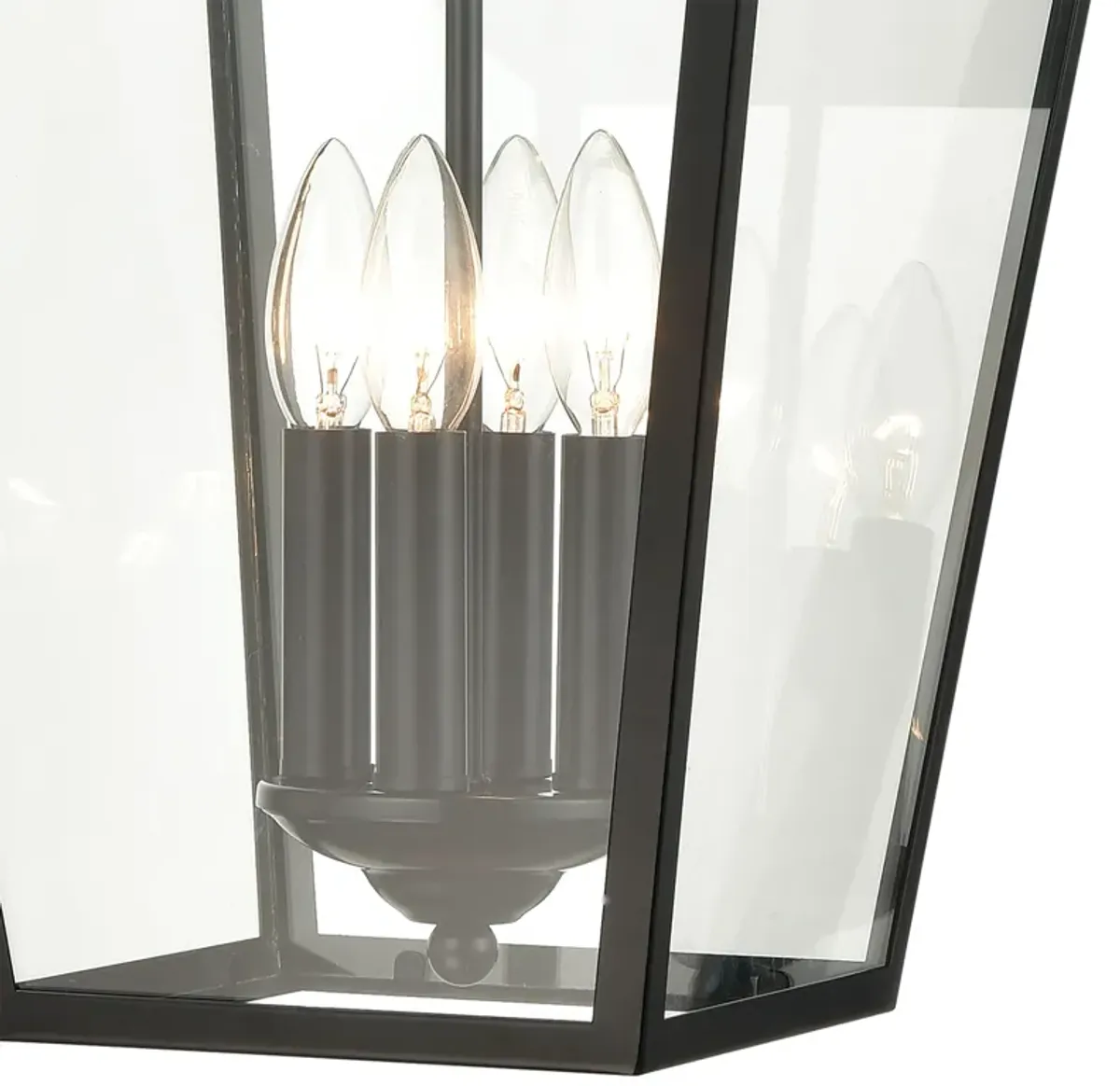 Main Street 12'' Wide 4-Light Outdoor Pendant