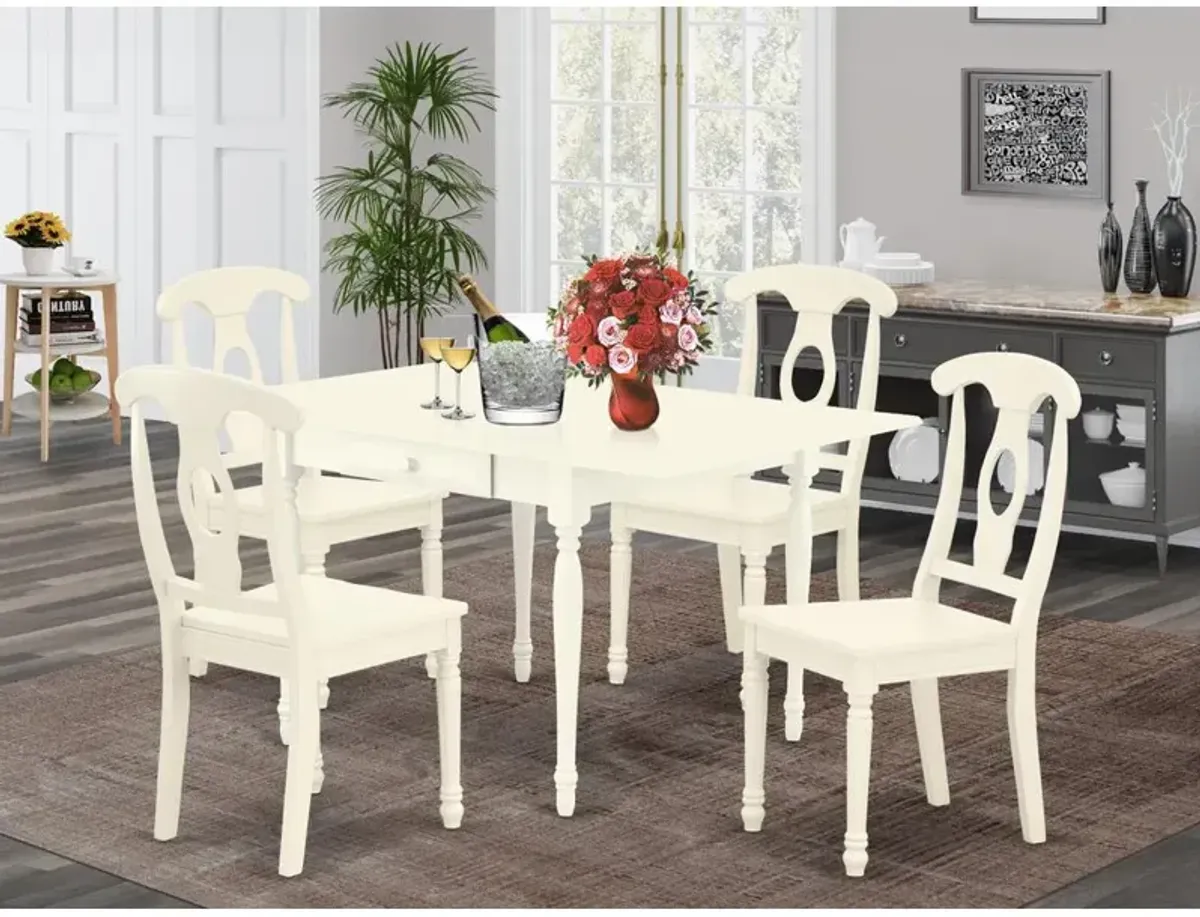 Dining Room Set Linen White