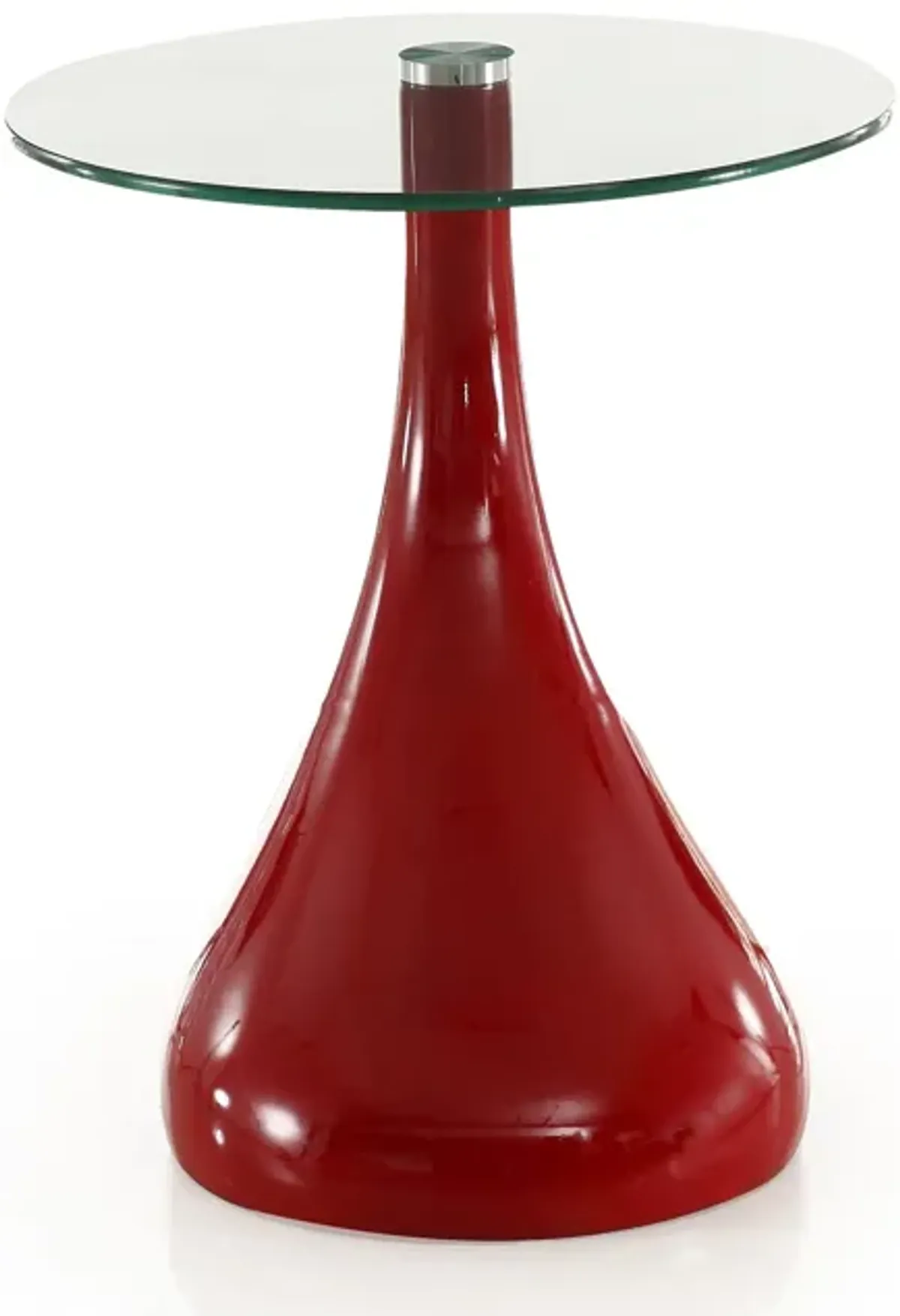 Lava Red Accent Table