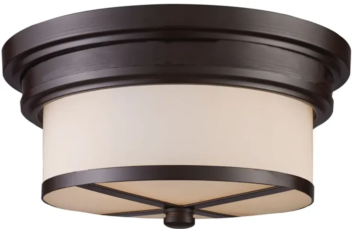 Flushmounts 13'' Wide 2-Light Flush Mount