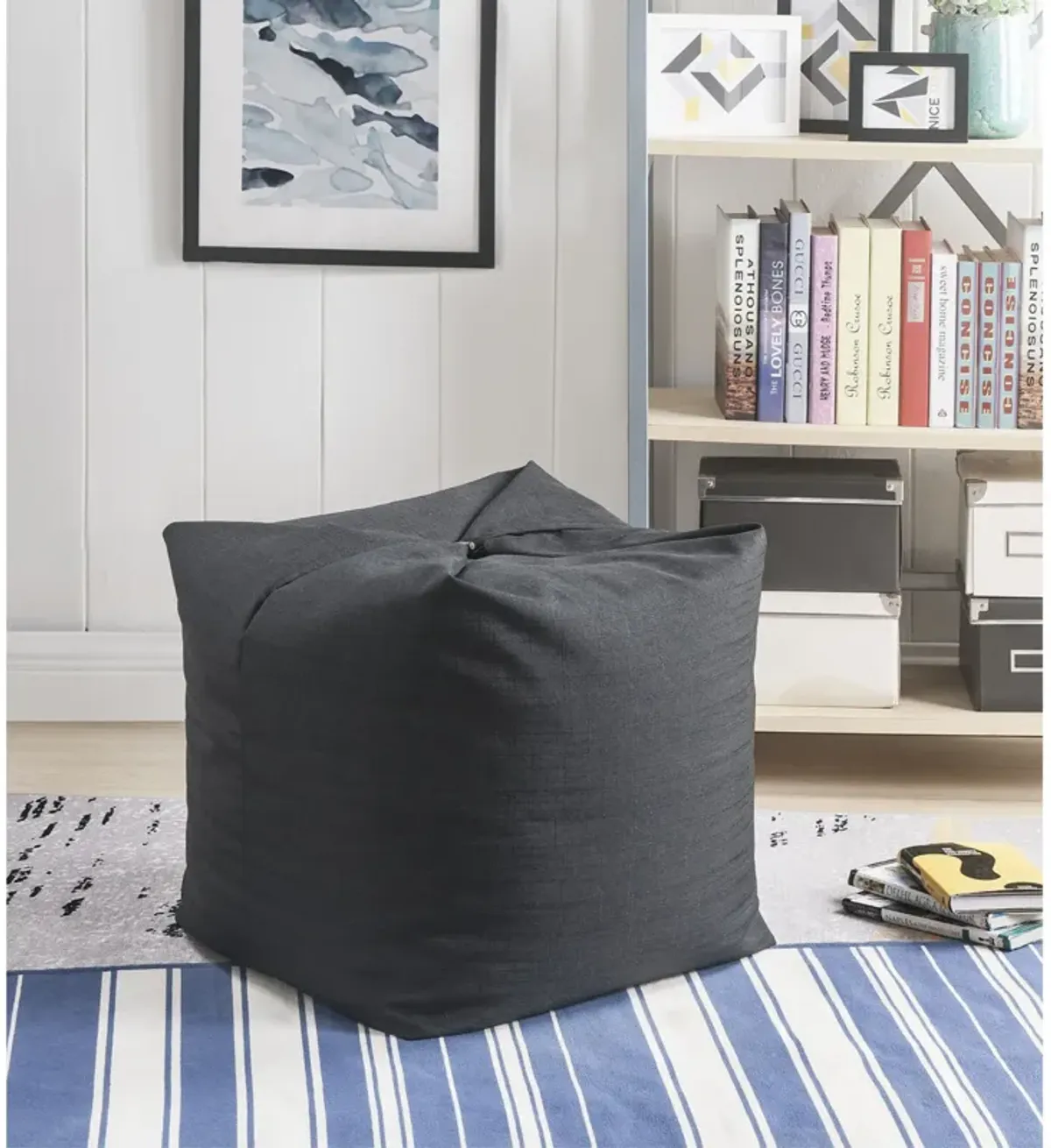 Loungie Magic Pouf Bean Bag Chair