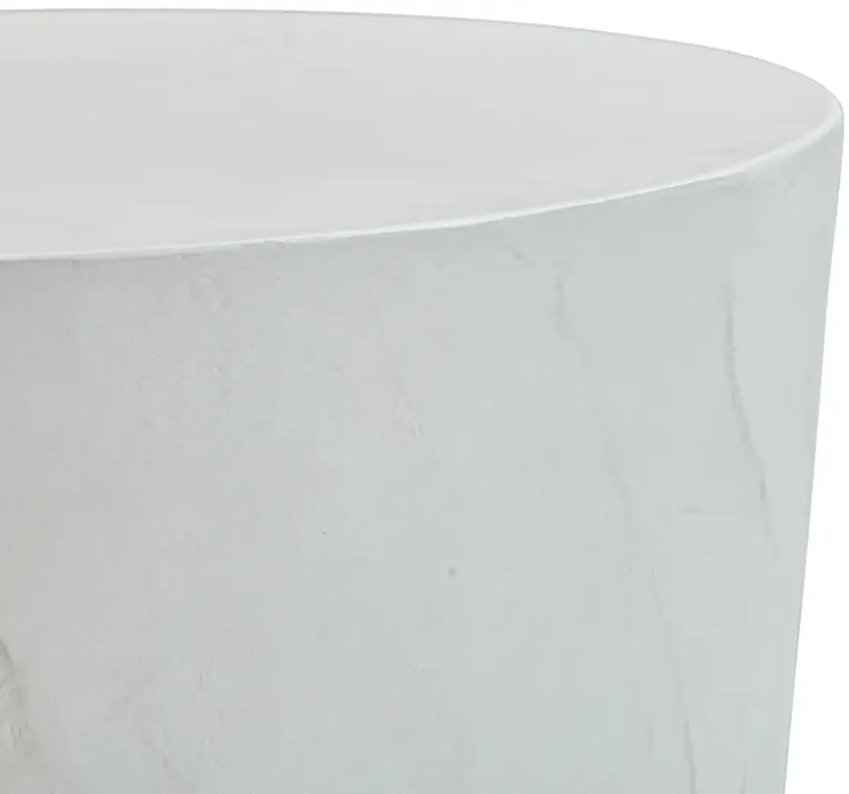 Margot Light Grey Faux Plaster Indoor / Outdoor Concrete Stool