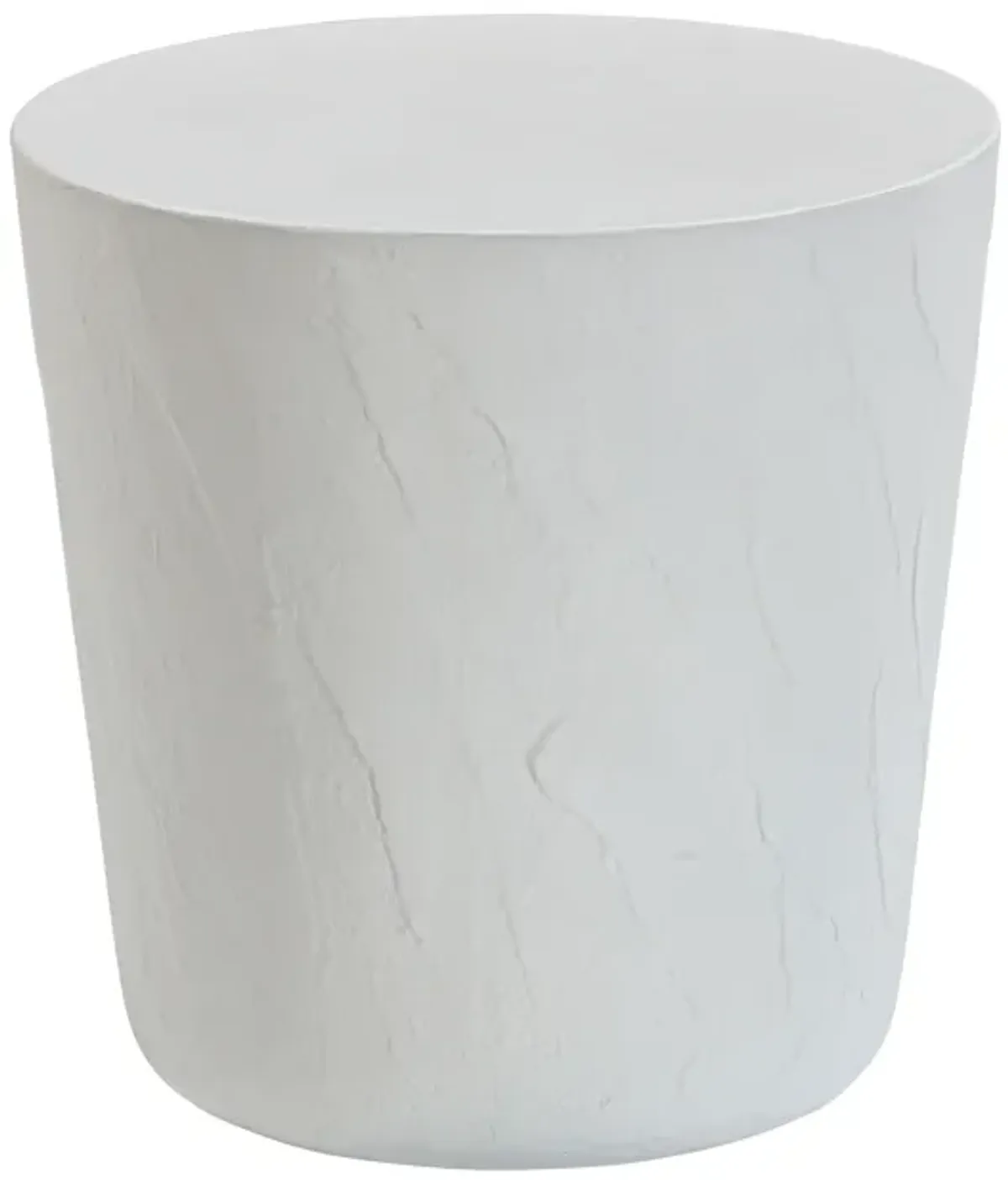 Margot Light Grey Faux Plaster Indoor / Outdoor Concrete Stool