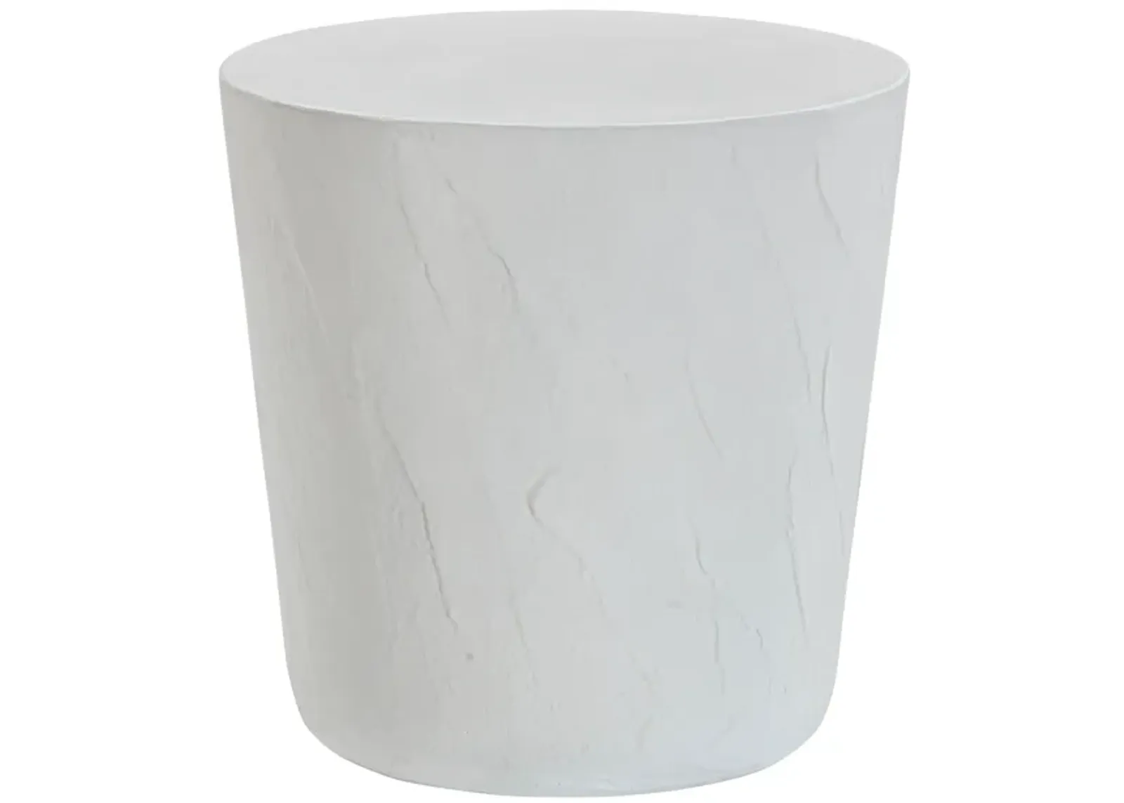 Margot Light Grey Faux Plaster Indoor / Outdoor Concrete Stool