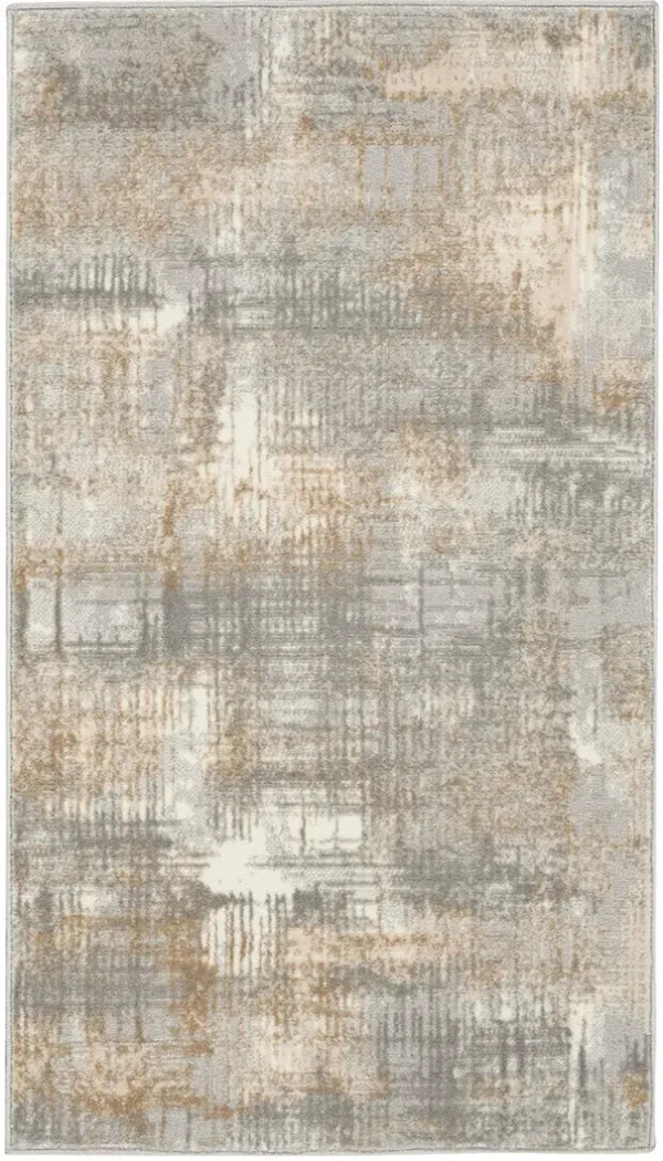 CK950 Rush CK951 Gray/Beige 2'2" x 3'9" Rug