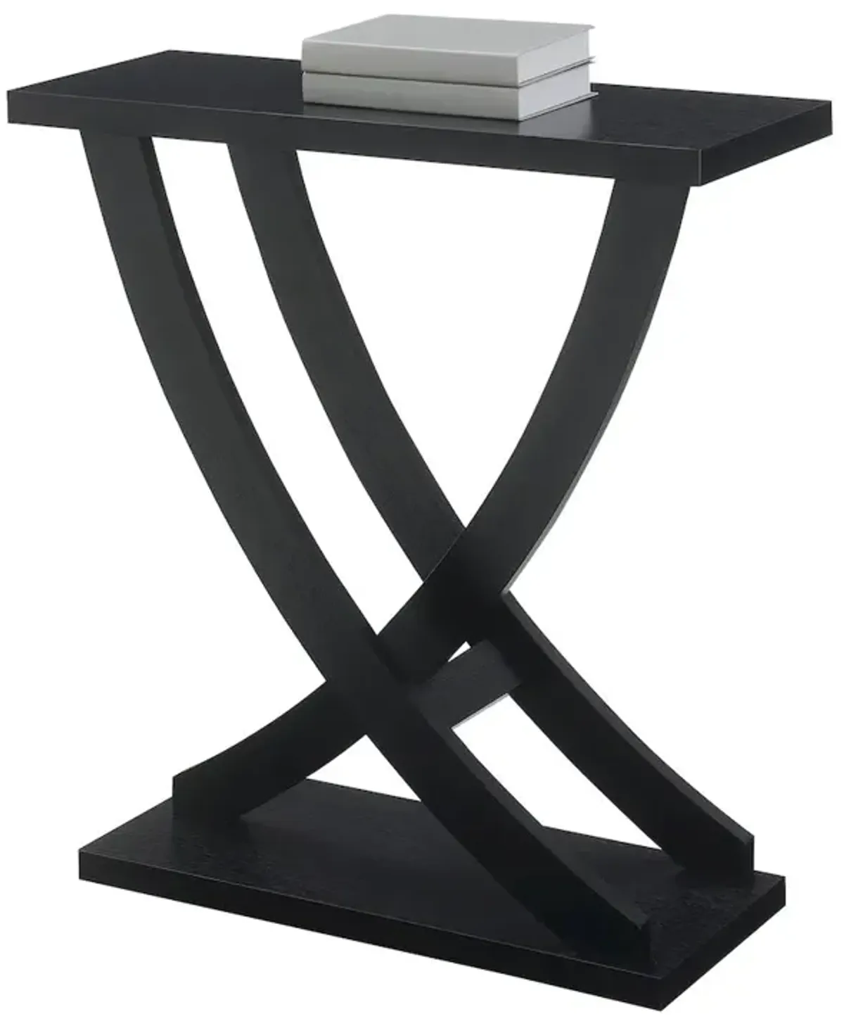 Convenience Concepts Newport Criss-Cross Console Table