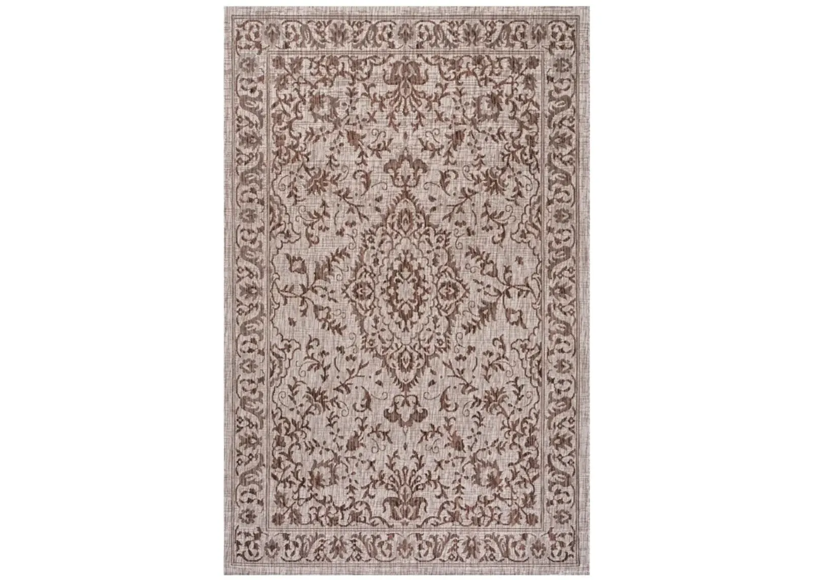 Jerash Ornate Medallion Indoor/Outdoor Area Rug