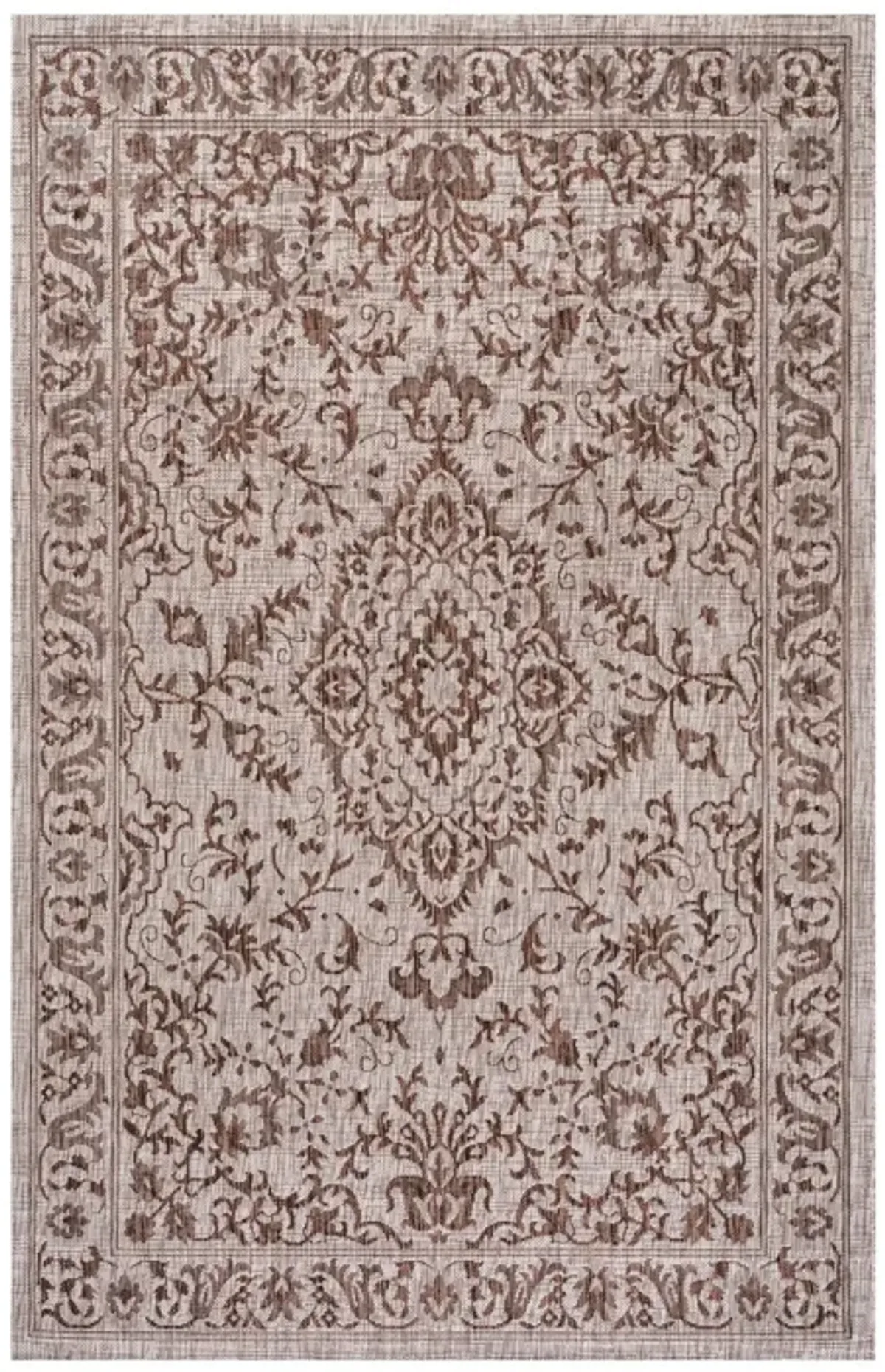 Jerash Ornate Medallion Indoor/Outdoor Area Rug