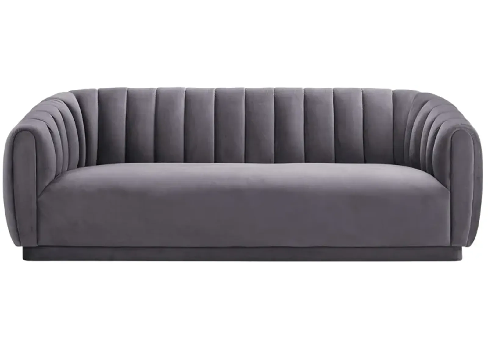 Arno Mauve Velvet Sofa