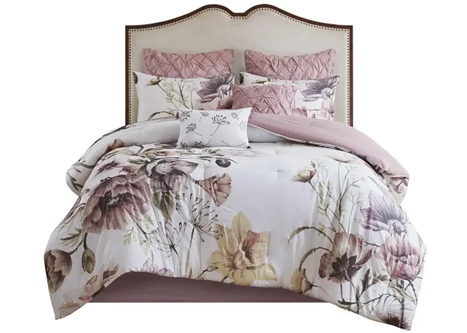 Belen Kox Romantic Blooms 8-Piece Cotton Comforter Set, Belen Kox