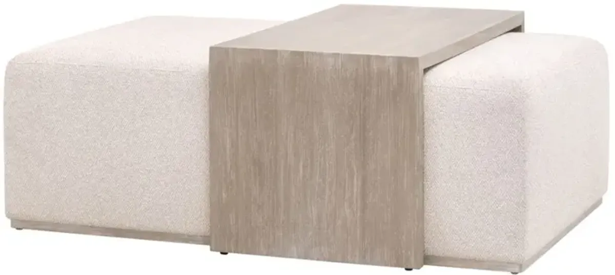 Dovetail Upholstered Coffee Table