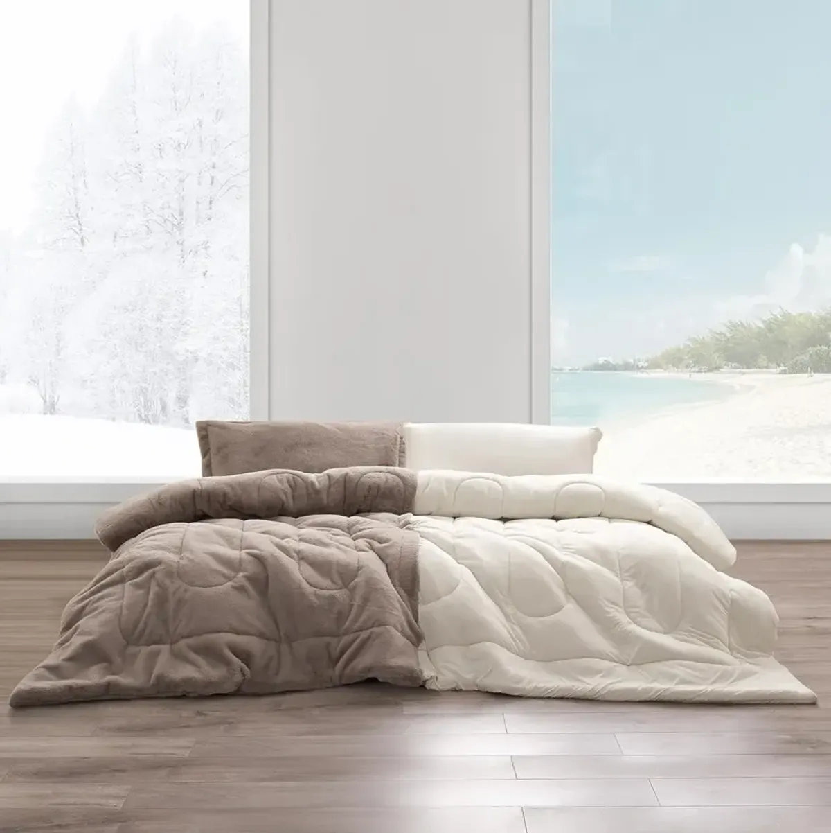 Opposites Attract - Coma Inducer� Oversized Comforter Set